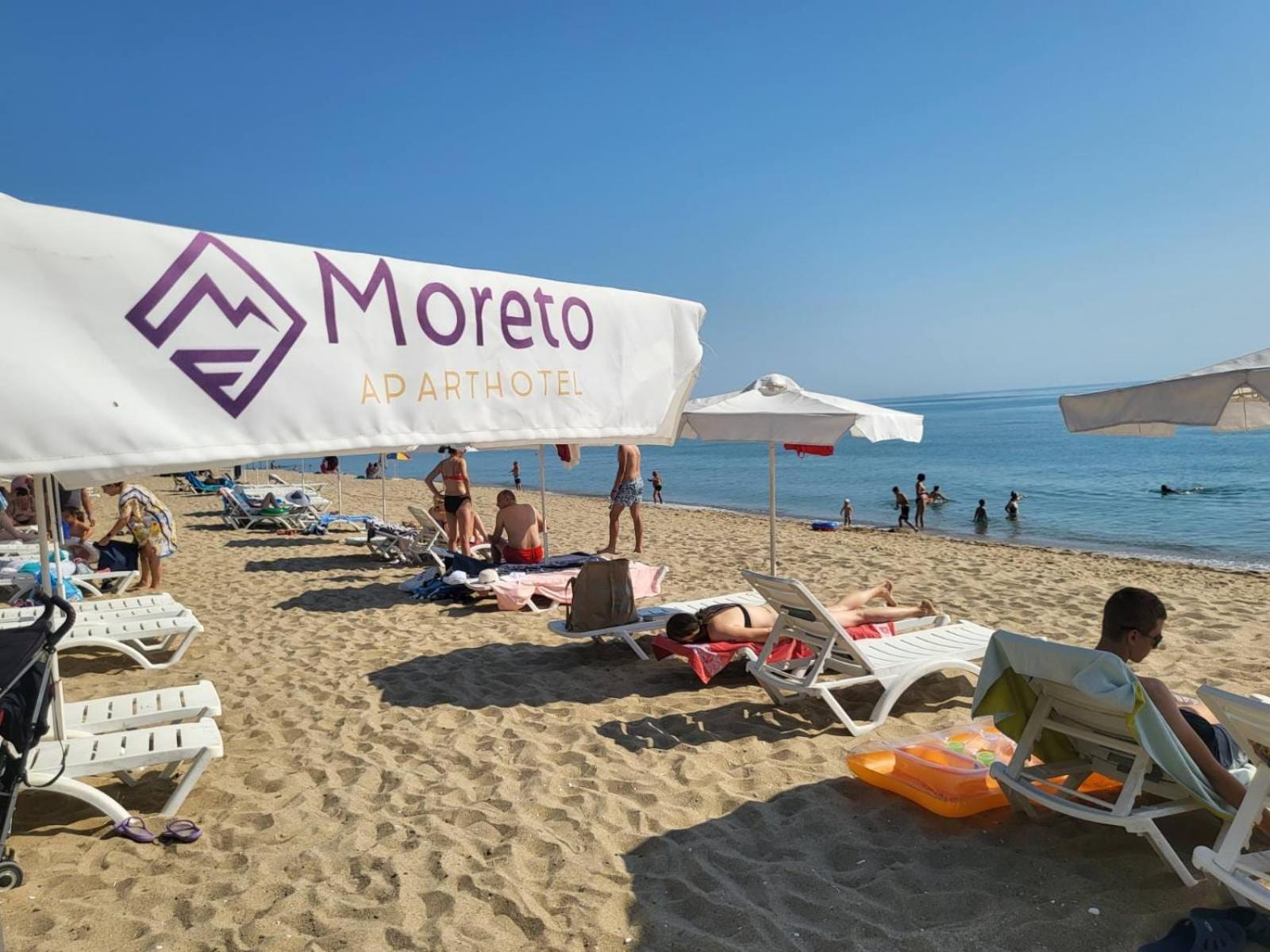 Moreto Seaside Aparthotel Obzor Eksteriør billede